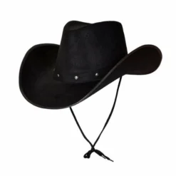 Wicked Texan Cowboy Hat, Black Wild West