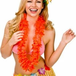 Wicked Petal Lei, Orange Hawaiian
