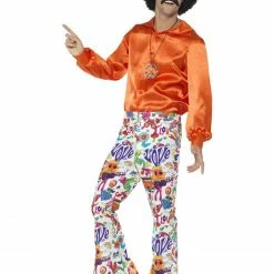 Smiffys 60's Groovy Flares Male Costumes