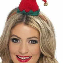 Smiffys Elf Hat, Mini Christmas Hats