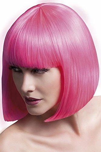 Smiffys Fever, Elise, Neon Pink Womens 1 Smiffys Fever, Elise, Neon Pink Womens