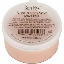 Ben Nye, Nose-Scar Wax, Fair, 1oz