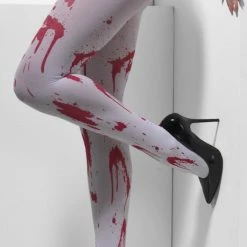 Smiffys Tights, Blood Stained Halloween Hosiery