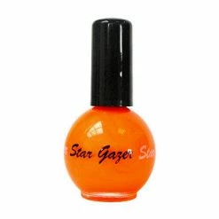 Star Gazer Nail Polish, UV Orange