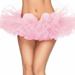 Leg Avenue Organza Deluxe Tutu, Light Pink Petticoats & TuTu's