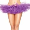 Leg Avenue Organza Deluxe Tutu, Purple Petticoats & TuTu's
