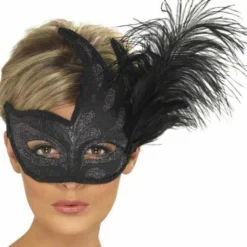 Smiffys Masquerade Colombina Ornate Mask