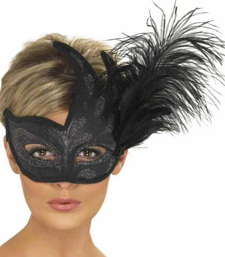 Smiffys Masquerade Colombina Ornate Mask 1 Smiffys Masquerade Colombina Ornate Mask