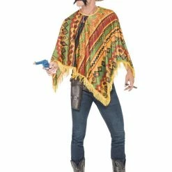 Smiffys Male Costumes Poncho Instant Kit