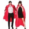 Wicked Cape, Red Deluxe Satin Capes