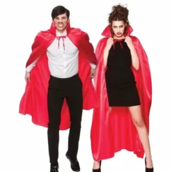 Wicked Cape, Red Deluxe Satin Capes