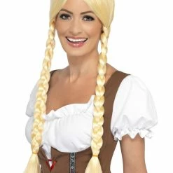 Smiffys Womens Bavarian Beauty Wig