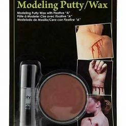Latex & Wax Mehron, Model Putty + Fixative