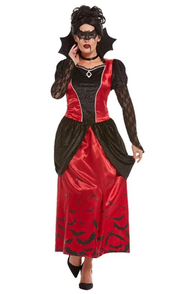 Smiffys Vampire Lady Female Costumes 1 Smiffys Vampire Lady Female Costumes
