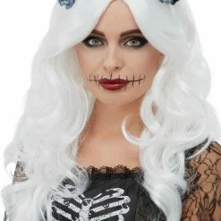 Smiffys Womens Day Of The Dead Wig