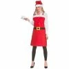Wicked Santa, Apron N Hat Female Costumes