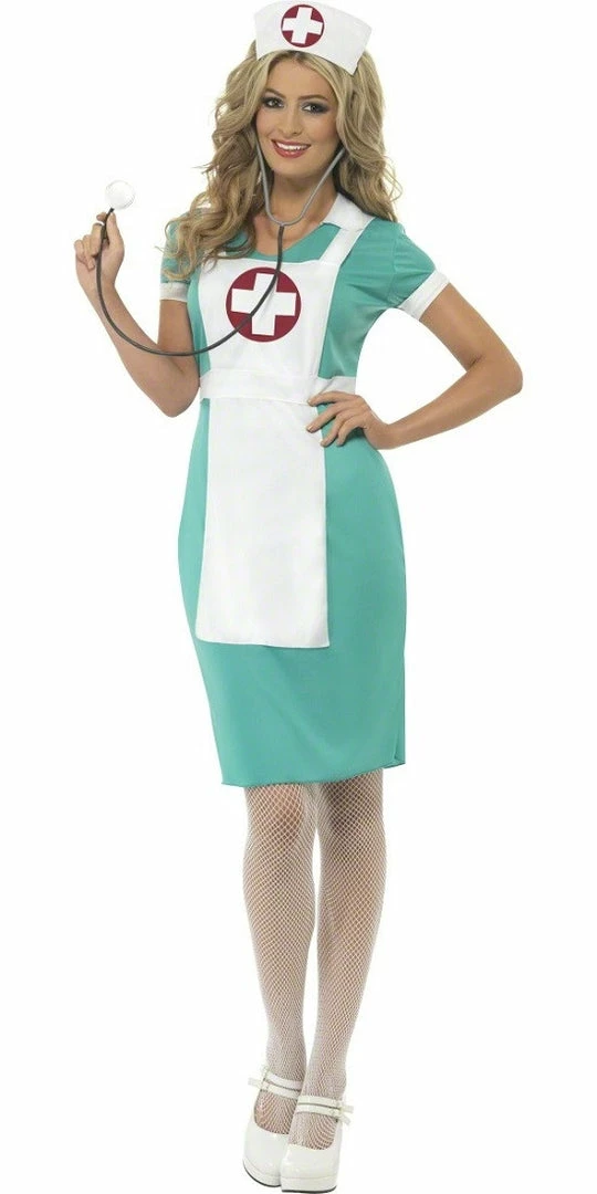 Smiffys Female Costumes Scrub Nurse 1 Smiffys Female Costumes Scrub Nurse