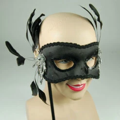 Bristol Masquerade Feathered On Stick
