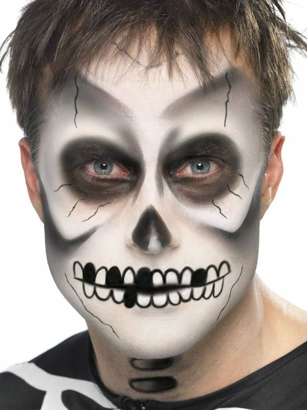 Smiffys Make Up Kit, Skeleton 1 Smiffys Make Up Kit, Skeleton