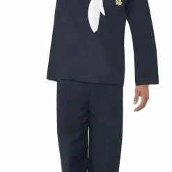 Smiffys Male Costumes 40's Naval Seaman