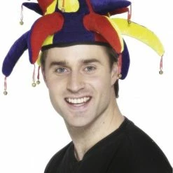 Smiffys Clown & Circus Jester Hat