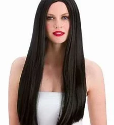 Wicked Womens Wig, Long Black