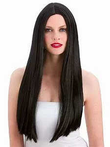 Wicked Womens Wig, Long Black