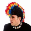 Wicked Mens Punk Mohican Wig