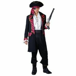 Wicked Male Costumes Pirate Captain, Deluxe