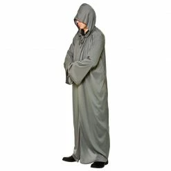 Wicked Hooded Robe, Grey