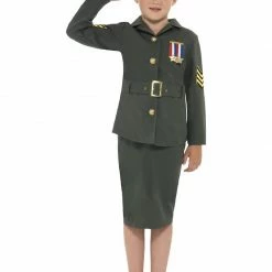 Smiffys WW2 Army Girl