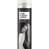 Smiffys Hair-Body Spray, Silver Glitter