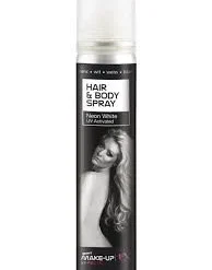 Smiffys Hair-Body Spray, Silver Glitter