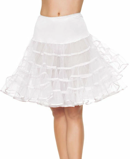 Leg Avenue Knee Length Petticoat, White Tu Tu's 1 Leg Avenue Knee Length Petticoat, White Tu Tu's