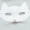 Bristol Animal Masks Eye Masks Cat Mask, White