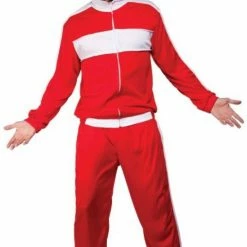 Wicked 80's Retro Trackie Male Costumes