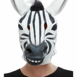 Smiffys Zebra Latex Mask
