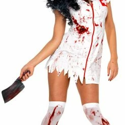 Smiffys Female Costumes Zombie Nurse