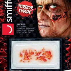 Smiffys 3D Tattoo Transfers Wound Transfer, Zombie Rot